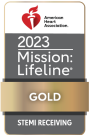 2021 Mission: Lifeline - STEMI Receiving Center - Gold Plus Award logo