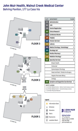 Behring Pavilion Building Map