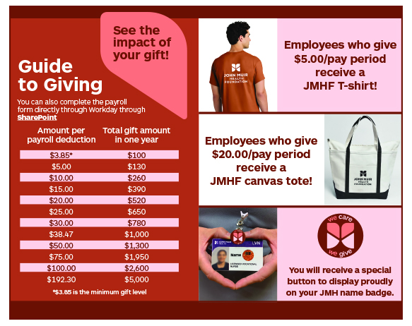 employee giving payroll chart